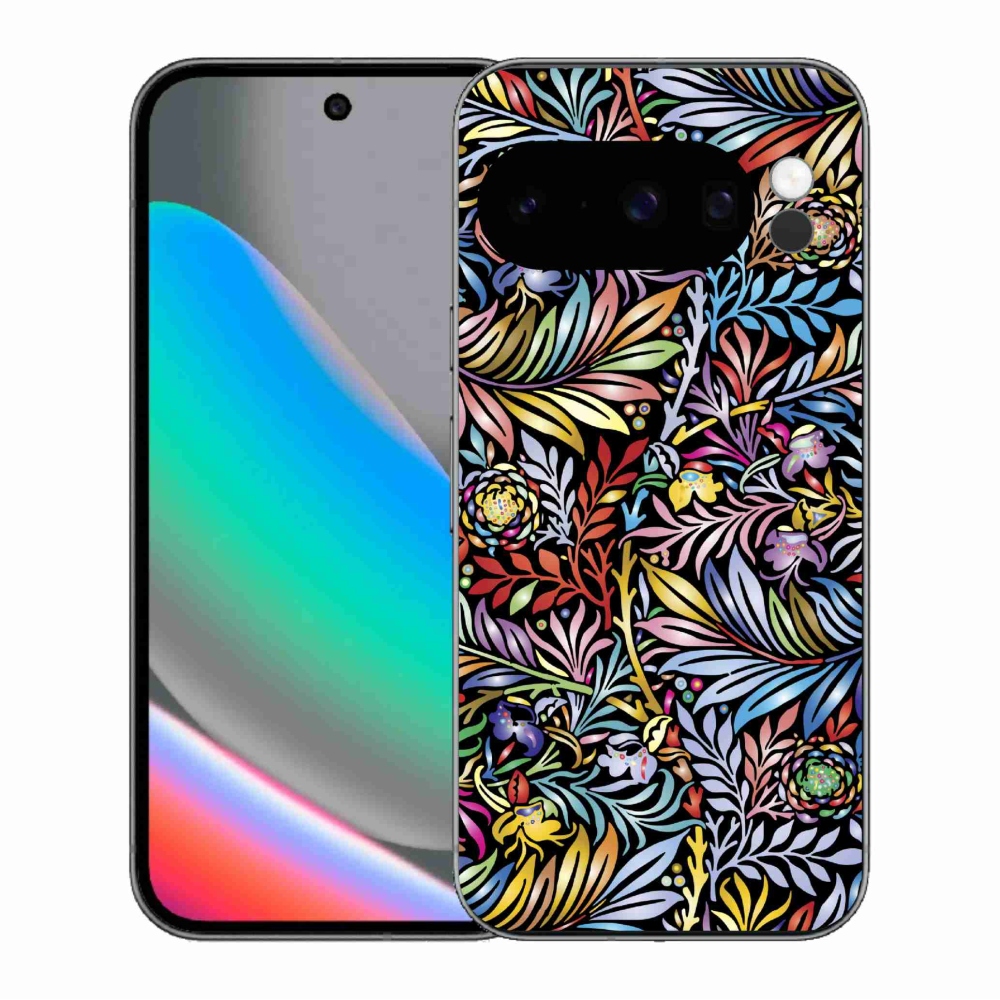 Gelový kryt mmCase na Google Pixel 10 Pro - květiny 5