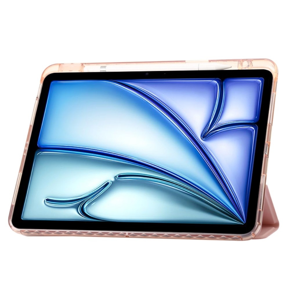 Fold zavírací pouzdro na iPad Air 11 (2024) - růžové