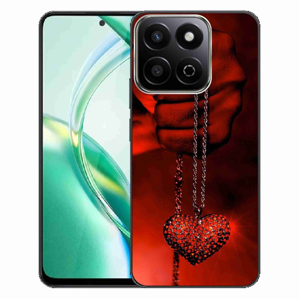 Gelový kryt mmCase na Honor 200 Smart 5G - náhrdelník
