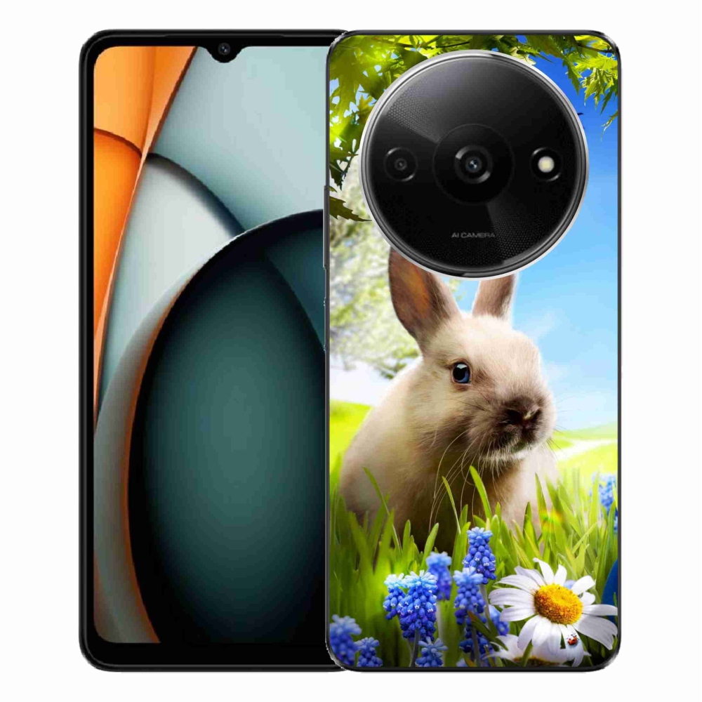 Gelový kryt mmCase na Xiaomi Redmi A3 - zajíček