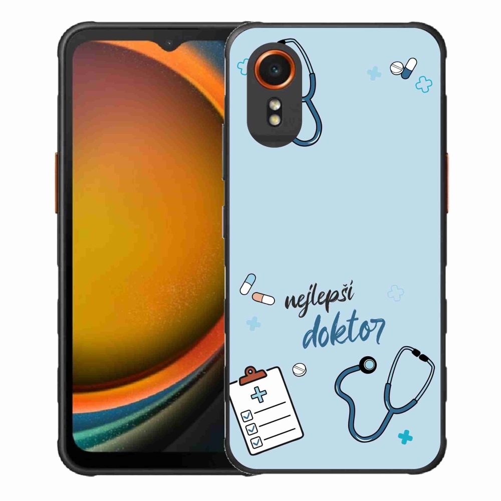 Gelový kryt mmCase na Samsung Galaxy Xcover 7 - nejlepší doktor