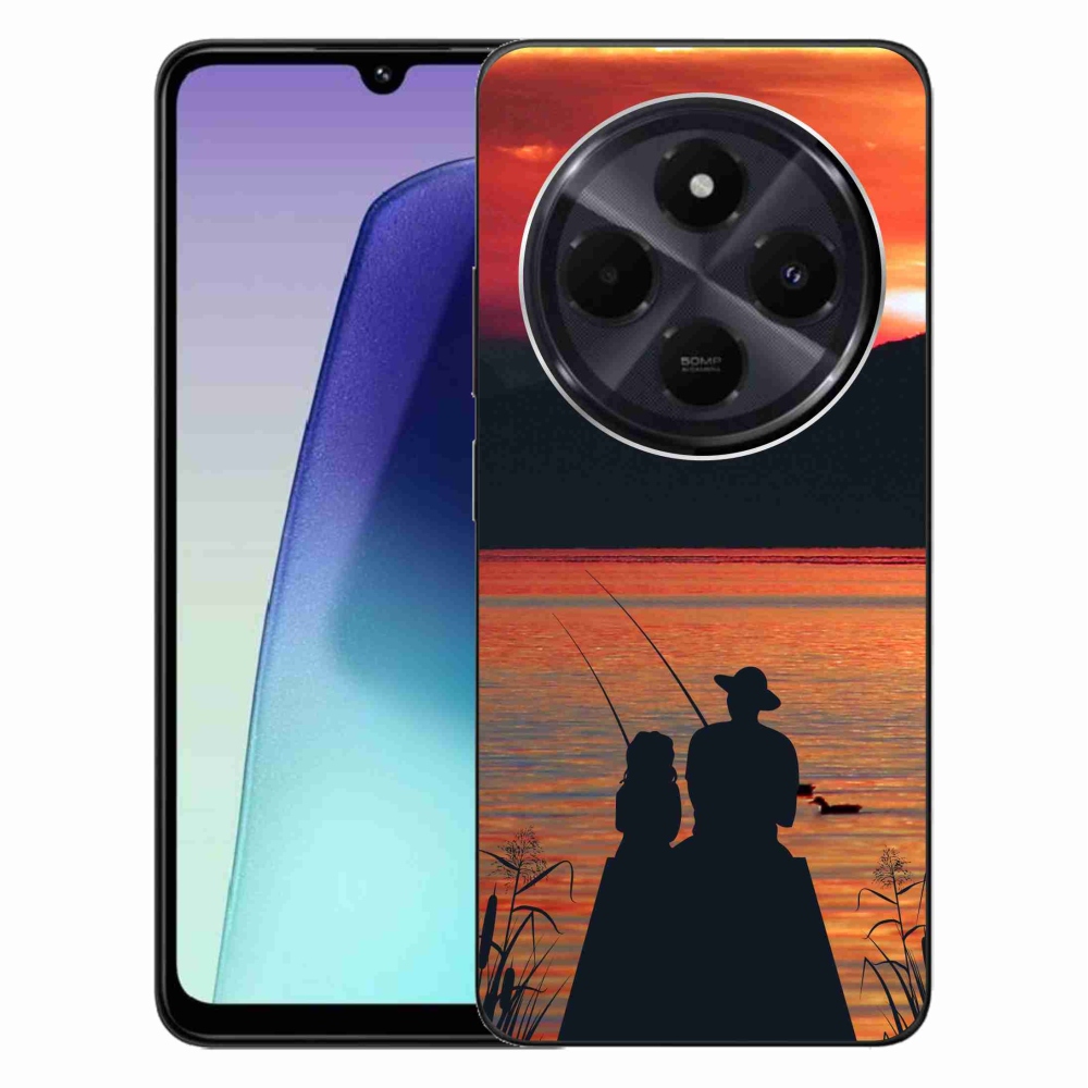 Gelový kryt mmCase na Xiaomi Redmi 14C/Poco C75 - rybaření 3