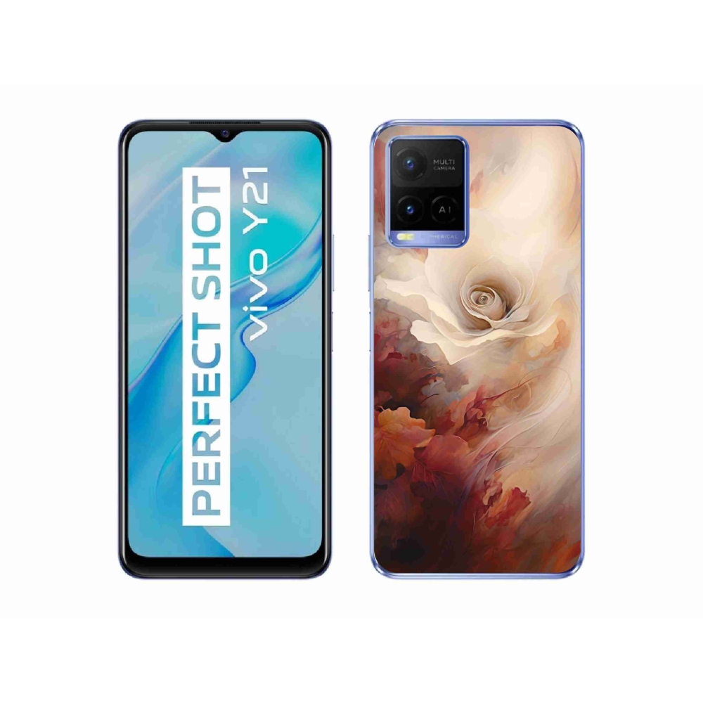 Gelový kryt mmCase na Vivo Y21/Y21s/Y33s - abstraktní motiv 9