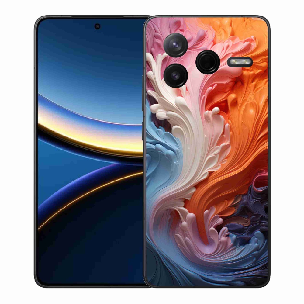 Gelový kryt mmCase na Xiaomi Poco F7 Pro - abstraktní motiv 8