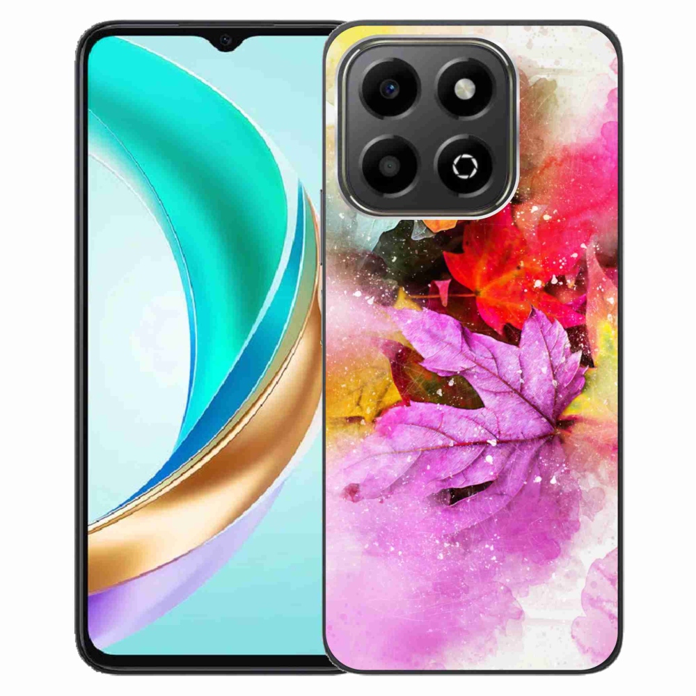 Gelový kryt mmCase na Honor X6b - barevné listy