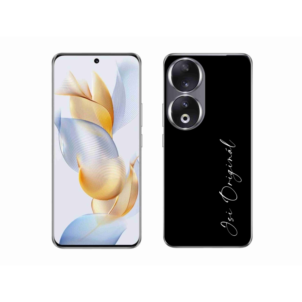Gelový kryt mmCase na Honor 90 - jsi originál černé pozadí