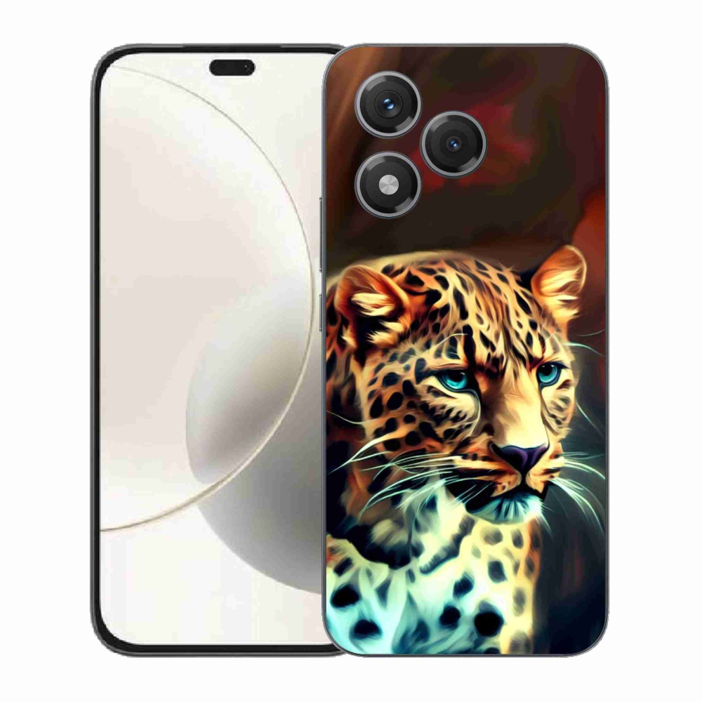 Gelový kryt mmCase na Honor 400 Lite - leopard