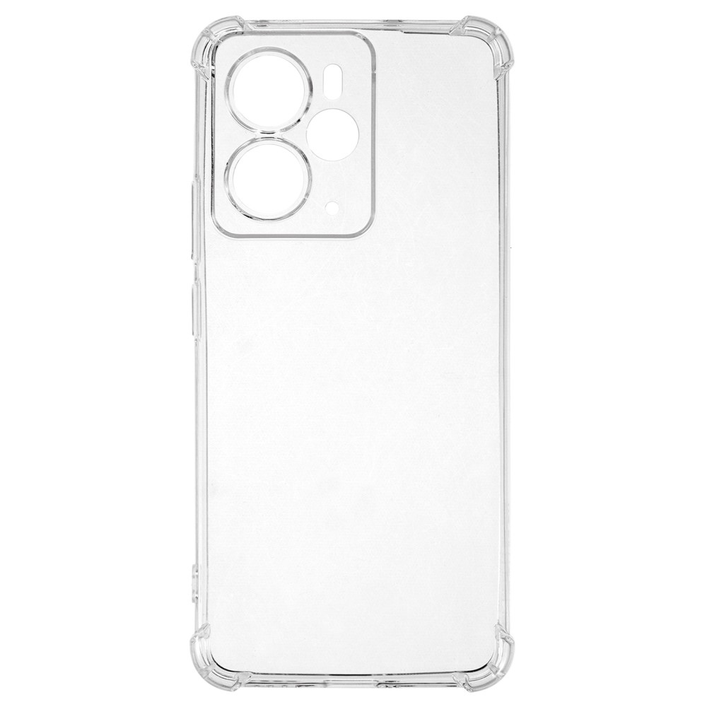 Průhledný gelový obal s vyztuženými rohy na Realme 14 5G