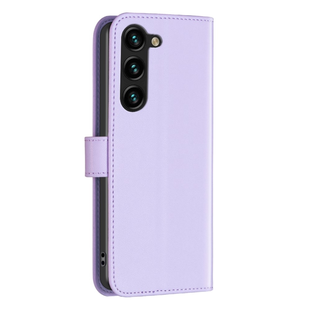 BNF knížkové pouzdro na Samsung Galaxy S24 - světlefialové