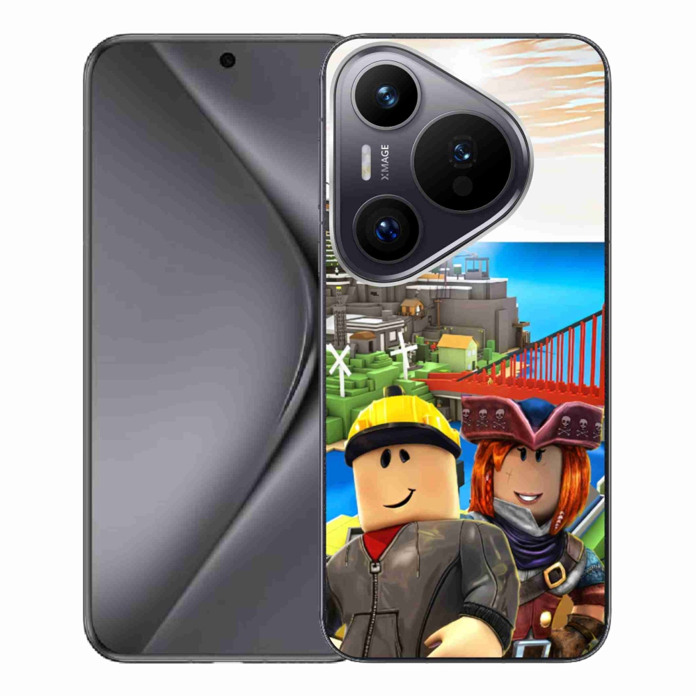 Gelový kryt mmCase na Huawei Pura 70 Pro - roblox 1