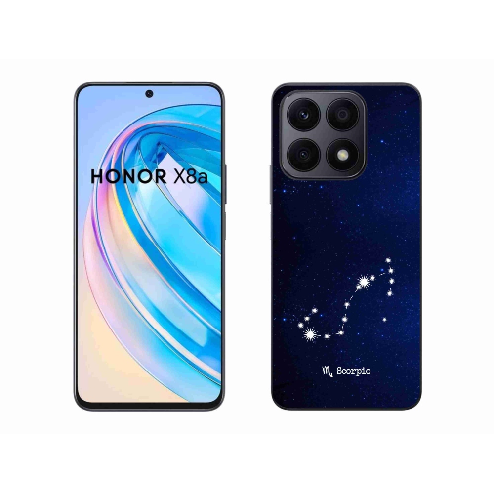 Gelový kryt mmCase na Honor X8a - souhvězdí Štíra