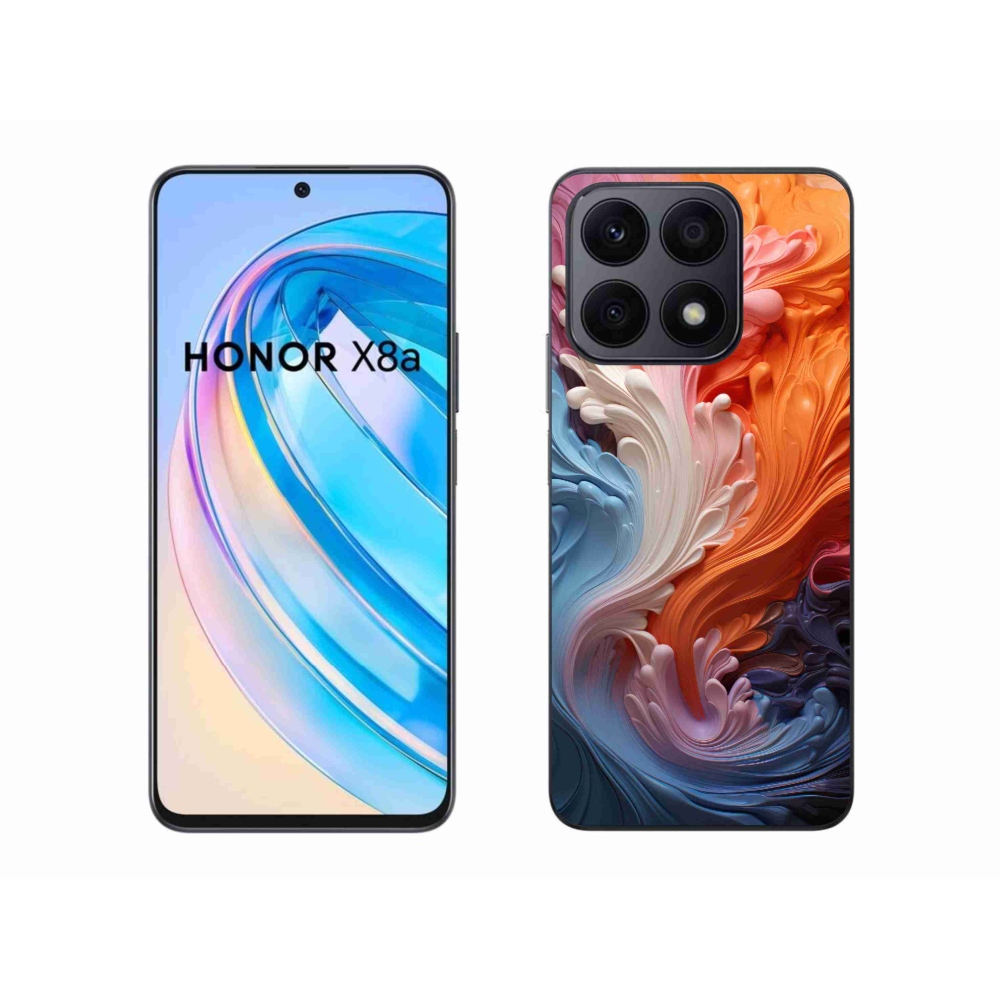 Gelový kryt mmCase na Honor X8a - abstraktní motiv 8