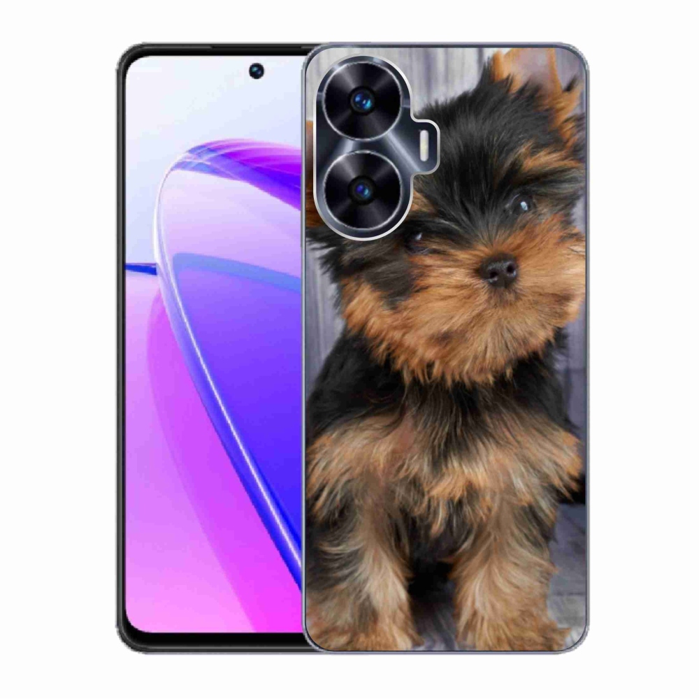 Gelový obal mmCase na Realme C55 - jorkšír 9