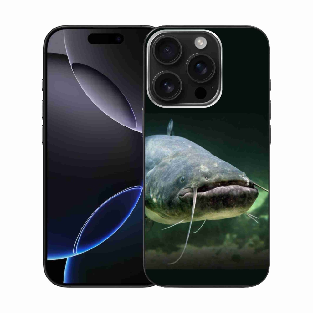 Gelový obal mmCase na iPhone 16 Pro - sumec