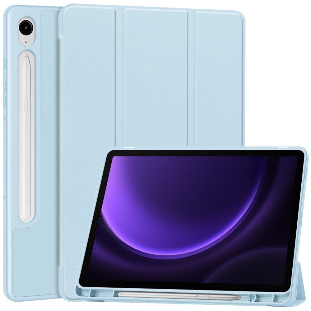 Case chytré zavírací pouzdro na Samsung Galaxy Tab S9 FE/Tab S10 FE - světlemodré