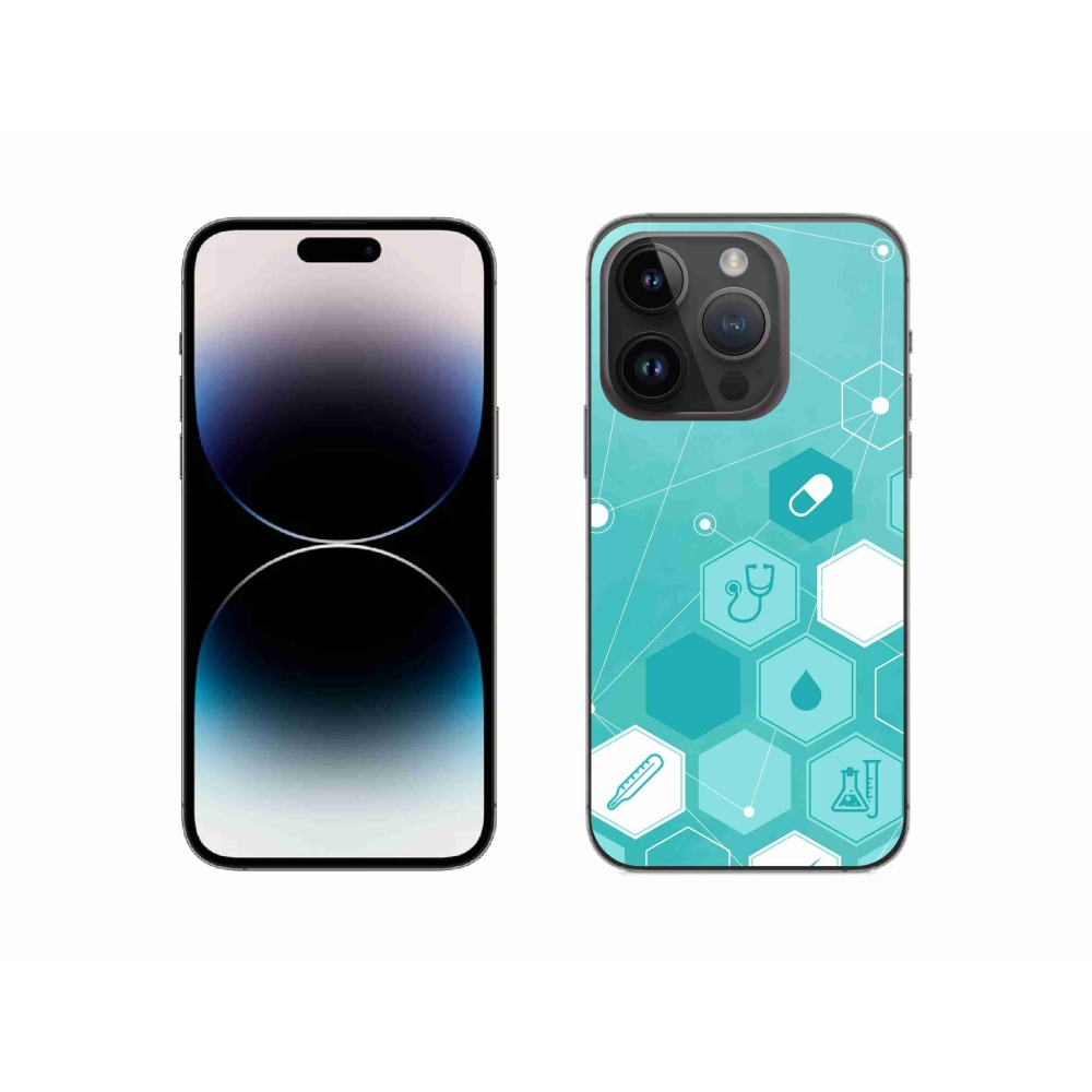 Gelový kryt mmCase na iPhone 14 Pro - zdravotnictví 3