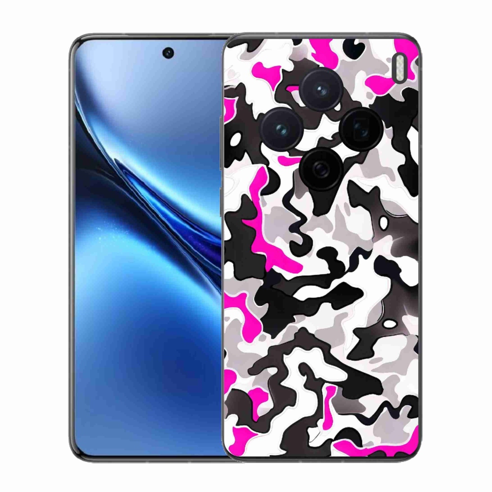 Gelový kryt mmCase na Vivo X200 5G - maskáčový vzor 5