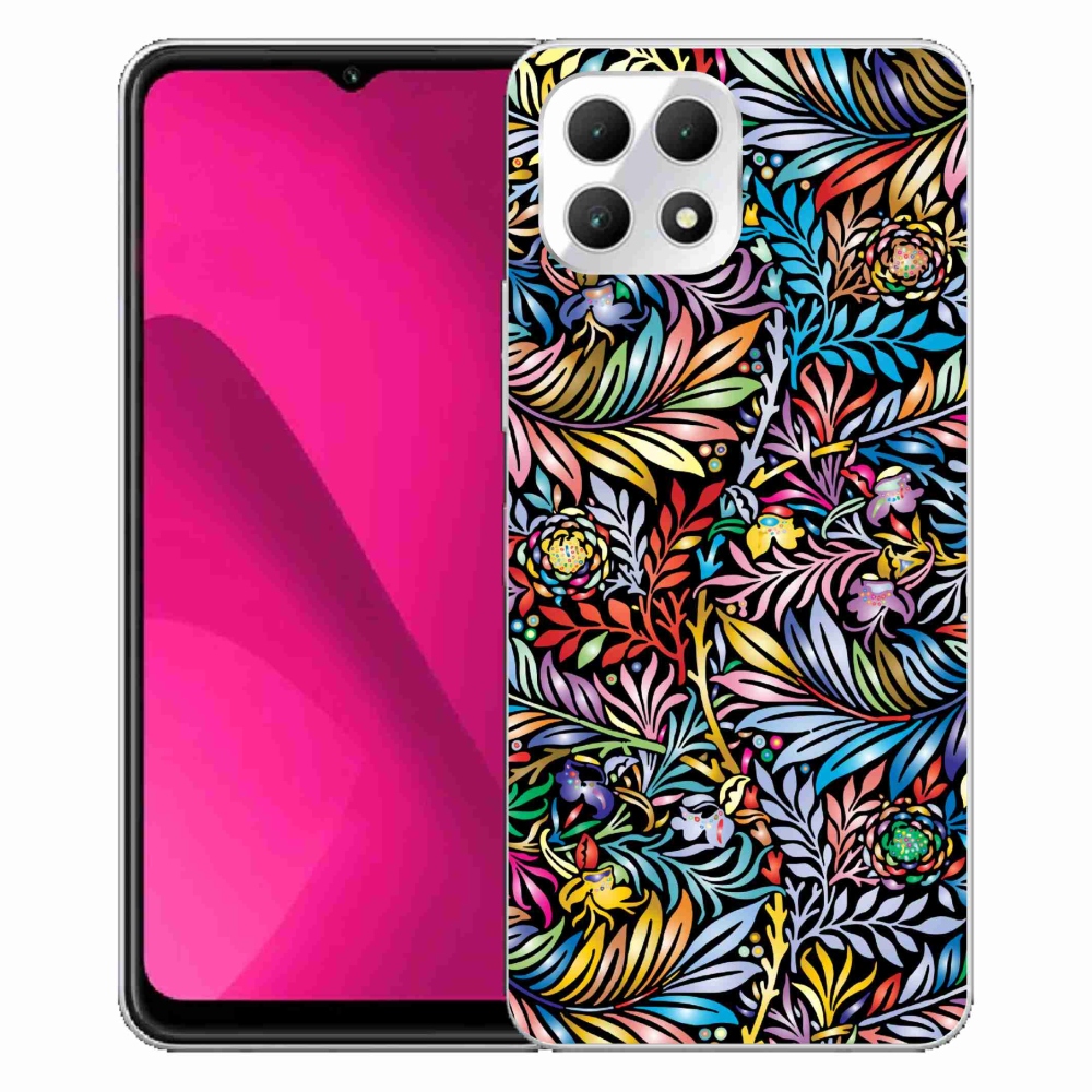 Gelový kryt mmCase na T-Mobile T Phone 2 - květiny 5