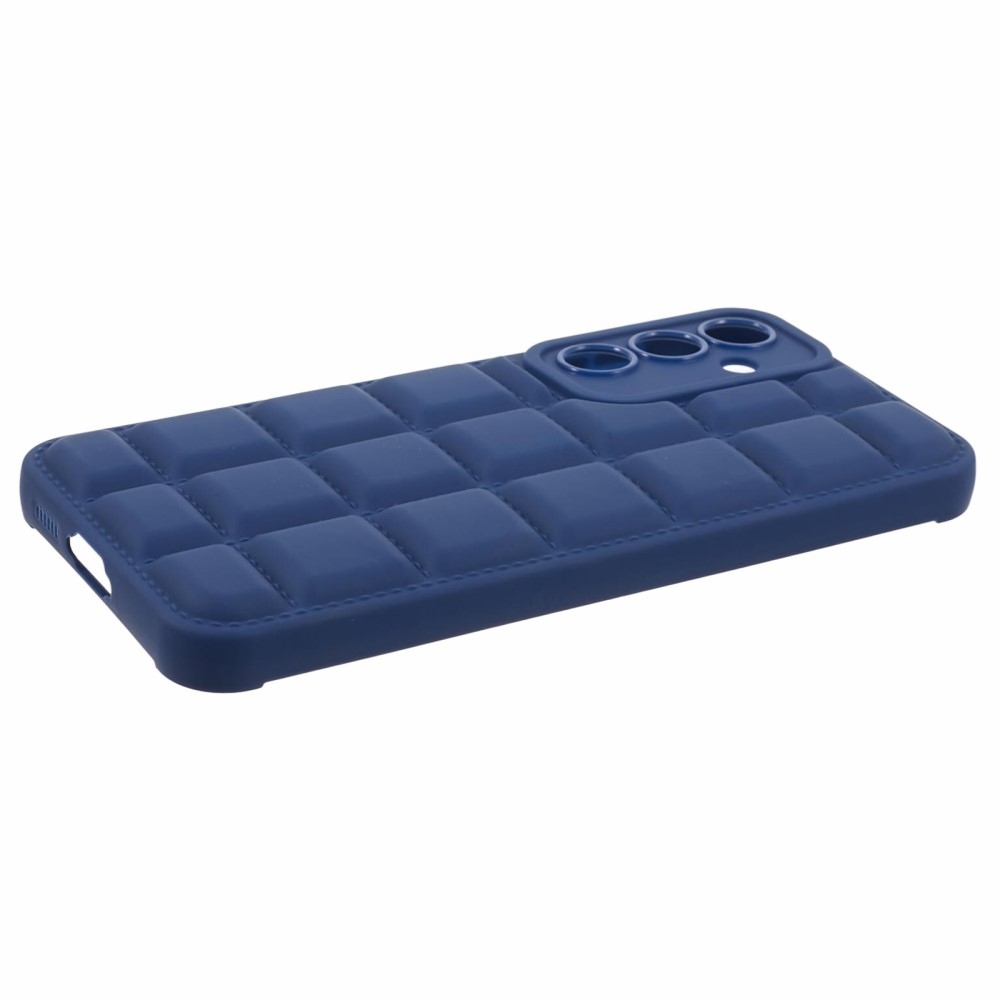 Grid odolný gelový obal na Samsung Galaxy S23 FE - modrý