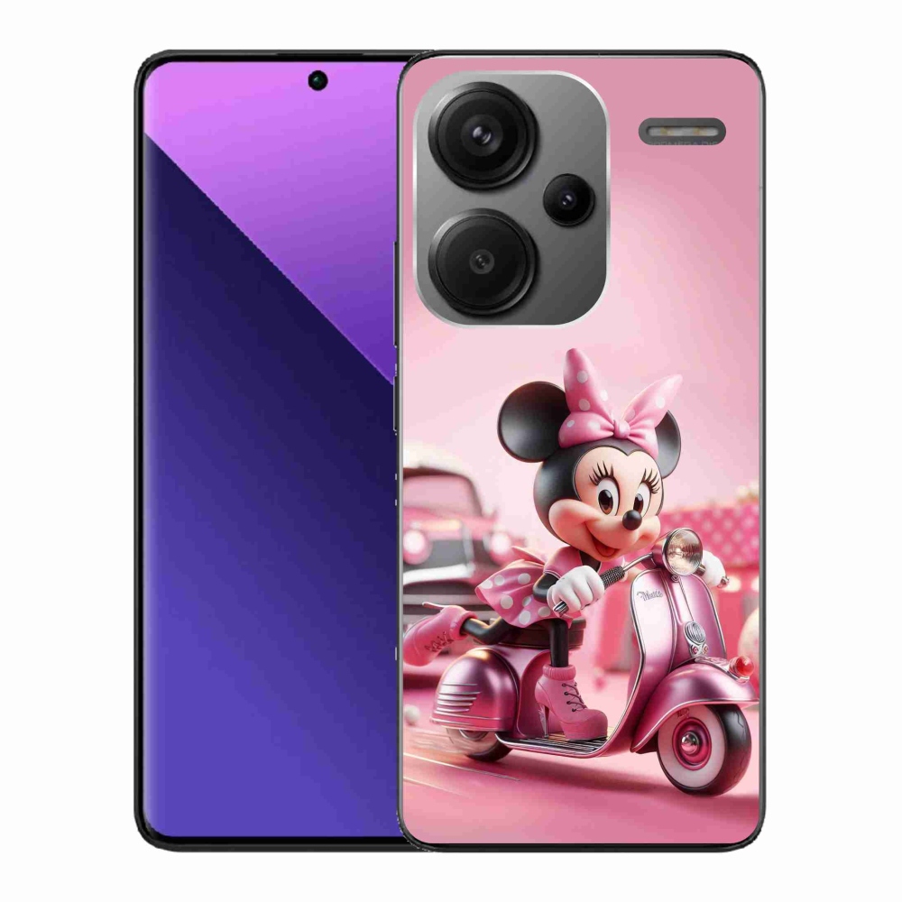Gelový kryt mmCase na Xiaomi Redmi Note 13 Pro+ 5G - minnie 1
