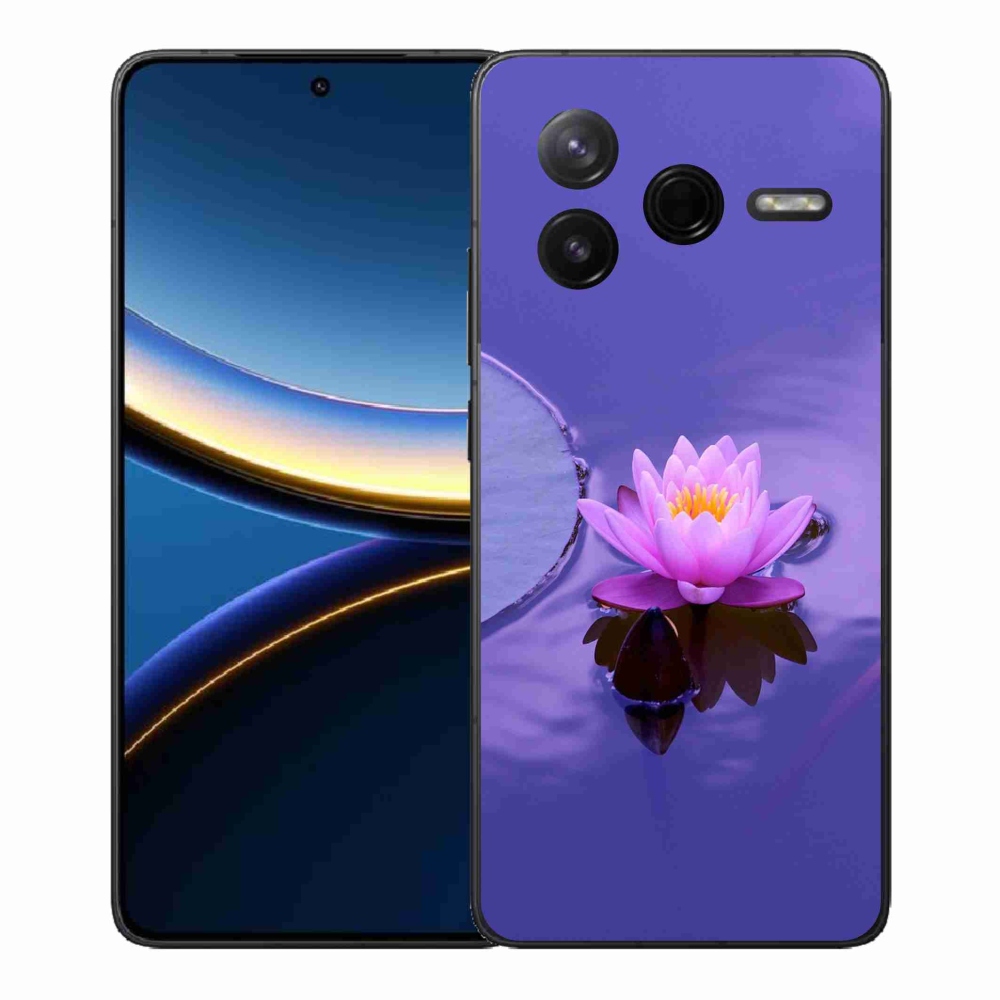 Gelový kryt mmCase na Xiaomi Poco F7 Pro - květ na hladině