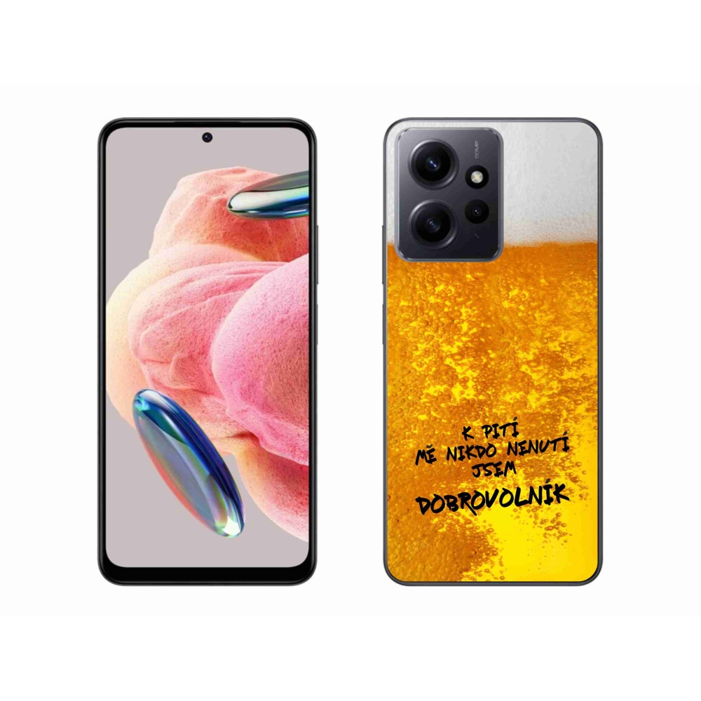 Gelový kryt mmCase na Xiaomi Redmi Note 12 4G - pivní motiv 4