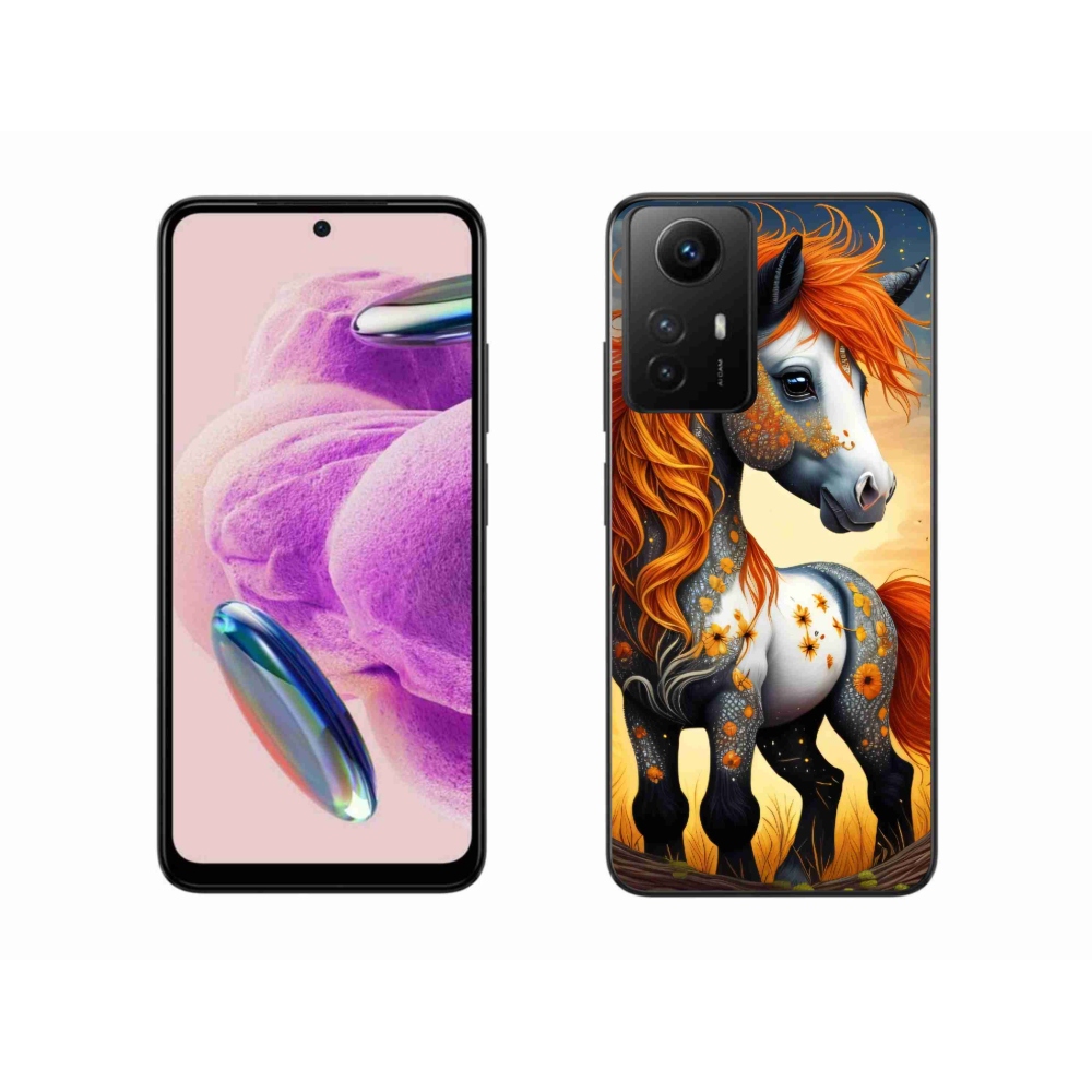 Gelový kryt mmCase na Xiaomi Redmi Note 12S - barevný poník