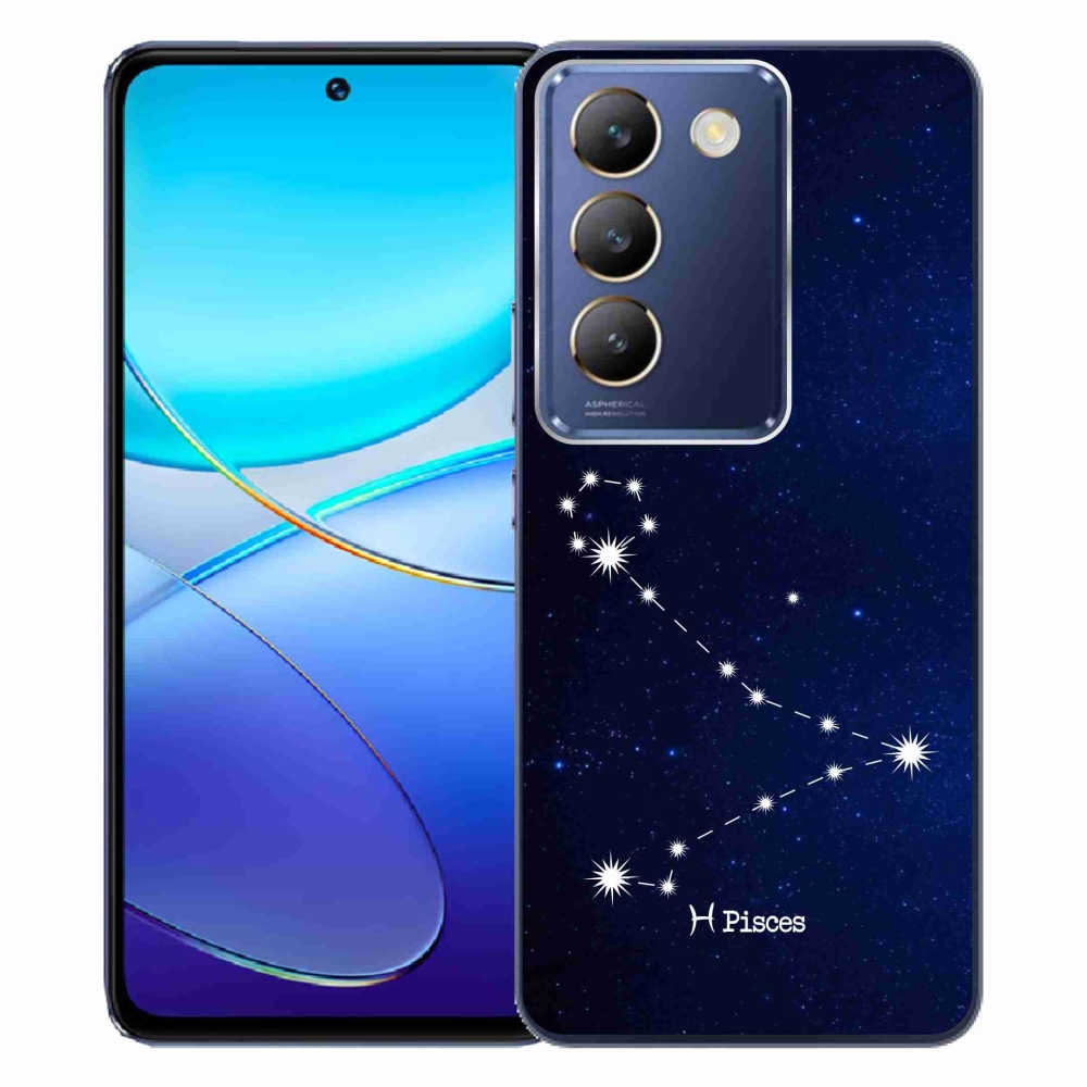 Gelový kryt mmCase na Vivo V40 SE 4G/5G - souhvězdí Ryby