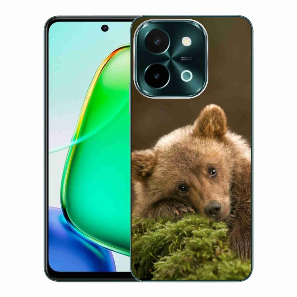 Gelový kryt mmCase na Vivo Y28 - medvěd