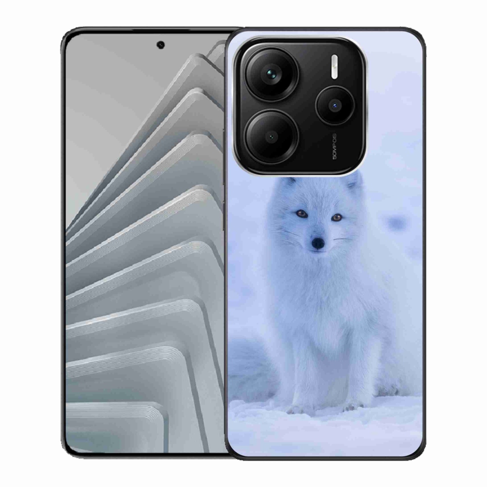 Gelový kryt mmCase na Xiaomi Redmi Note 14 5G - polární liška