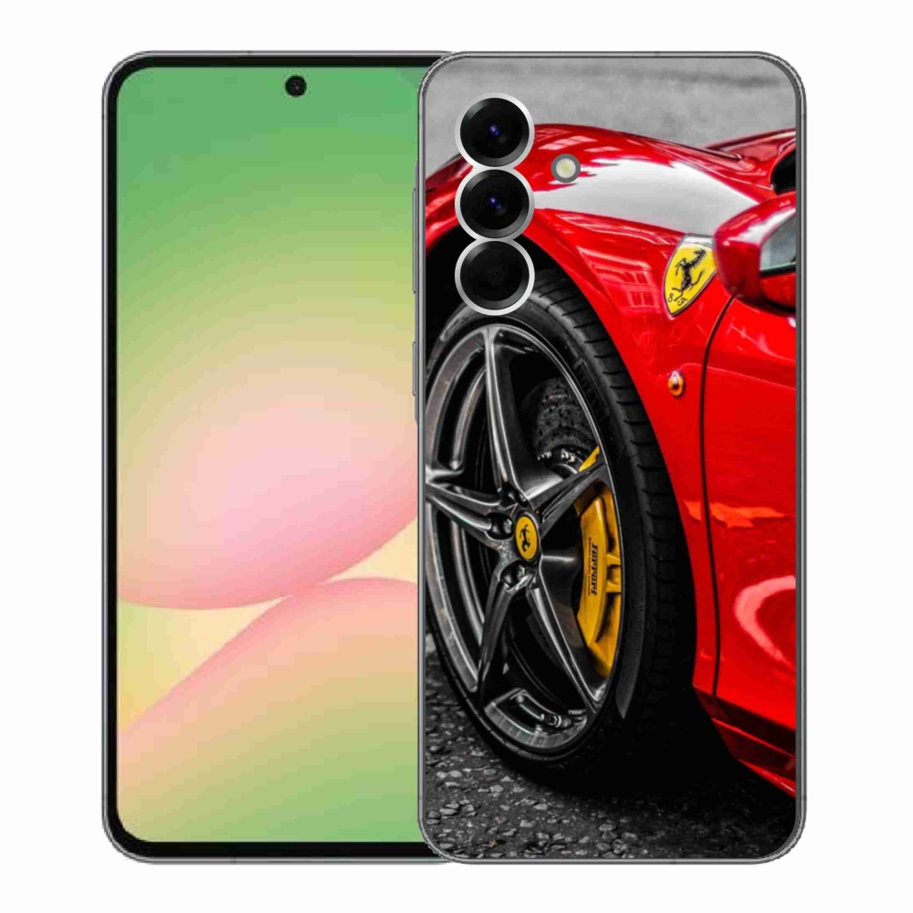 Gelový kryt mmCase na Samsung Galaxy A56 5G - auto 1