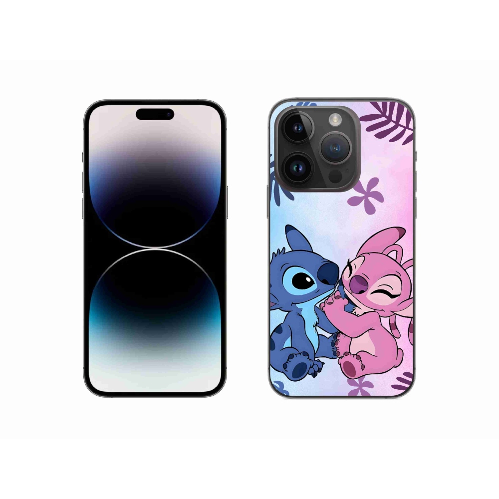 Gelový kryt mmCase na iPhone 14 Pro 6.1 - stitch 2