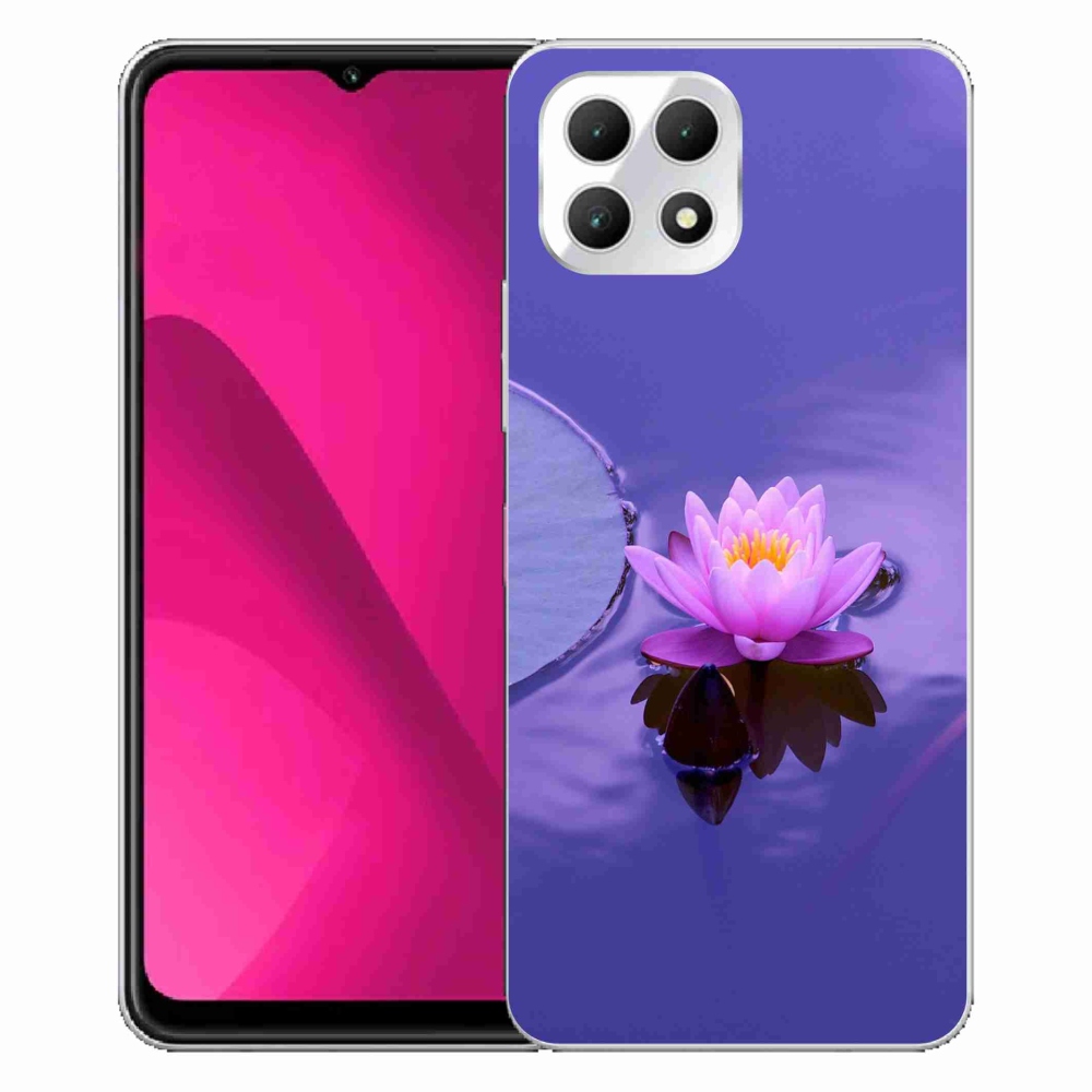 Gelový kryt mmCase na T-Mobile T Phone 2 - květ na hladině
