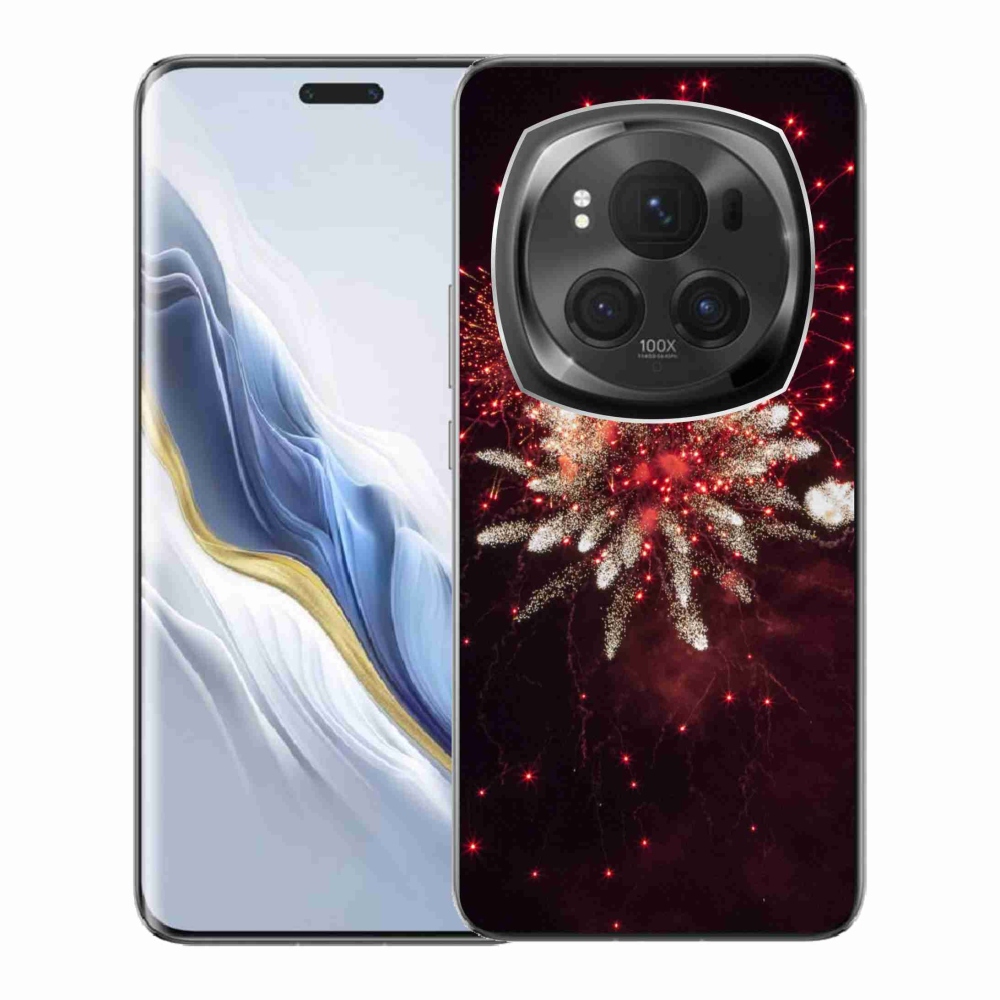 Gelový kryt mmCase na Honor Magic 6 Pro 5G - ohňostroj