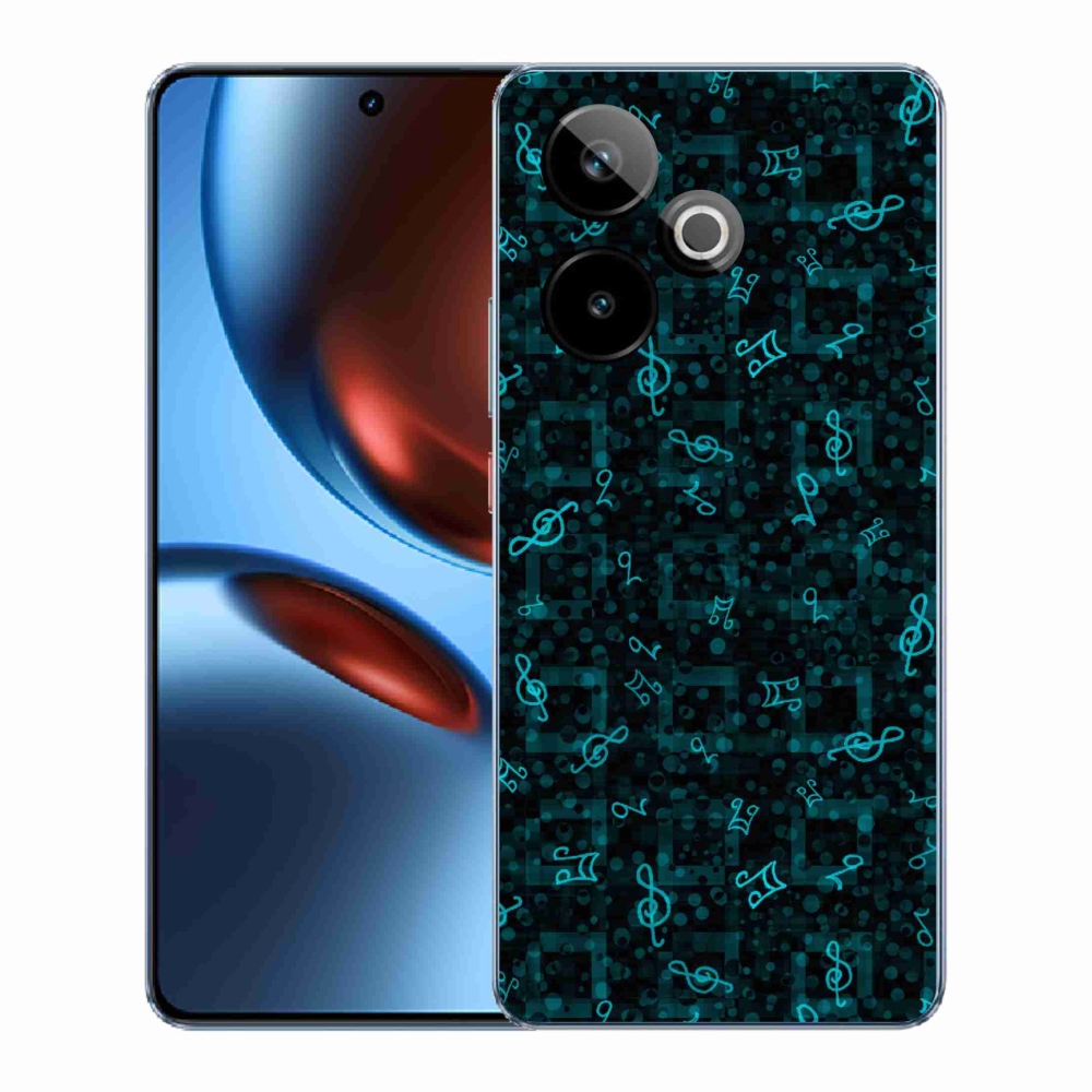 Gelový kryt mmCase na Realme GT 7 5G/GT 7T 5G - noty 1