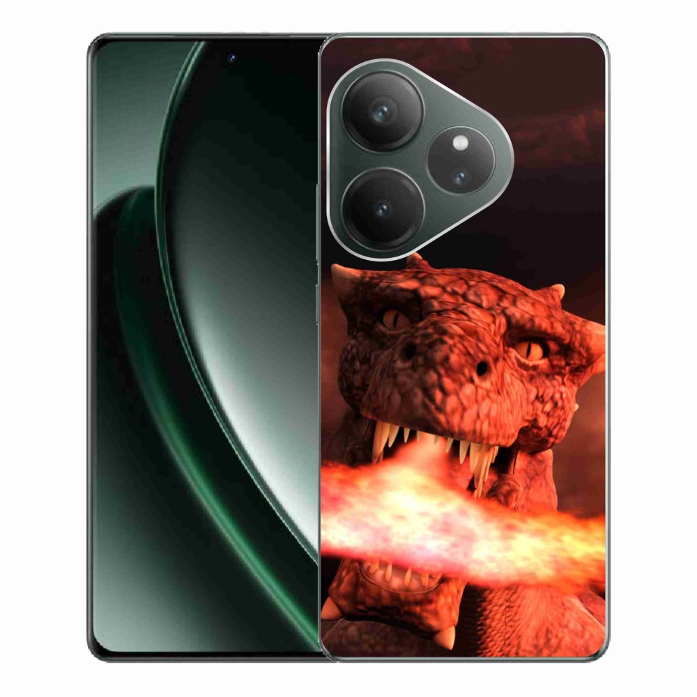 Gelový kryt mmCase na Realme GT 6 5G/GT 6T 5G - drak