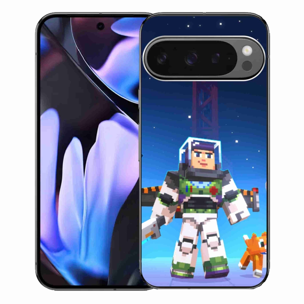 Gelový kryt mmCase na Google Pixel 9 Pro XL - minecraft 2