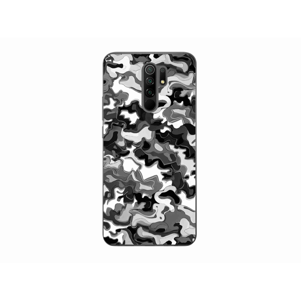 Gelový kryt mmCase na Xiaomi Redmi 9 - maskáčový vzor 3