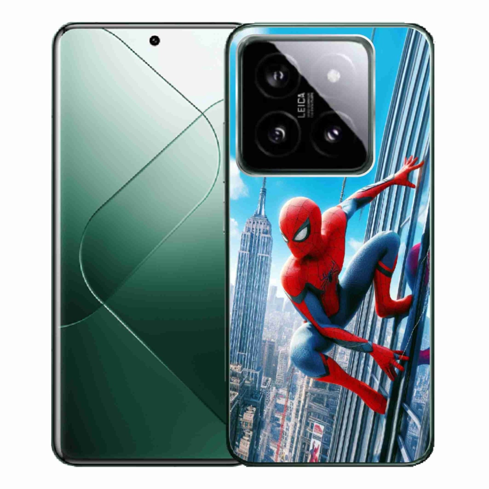 Gelový kryt mmCase na Xiaomi 14 Pro - spiderman