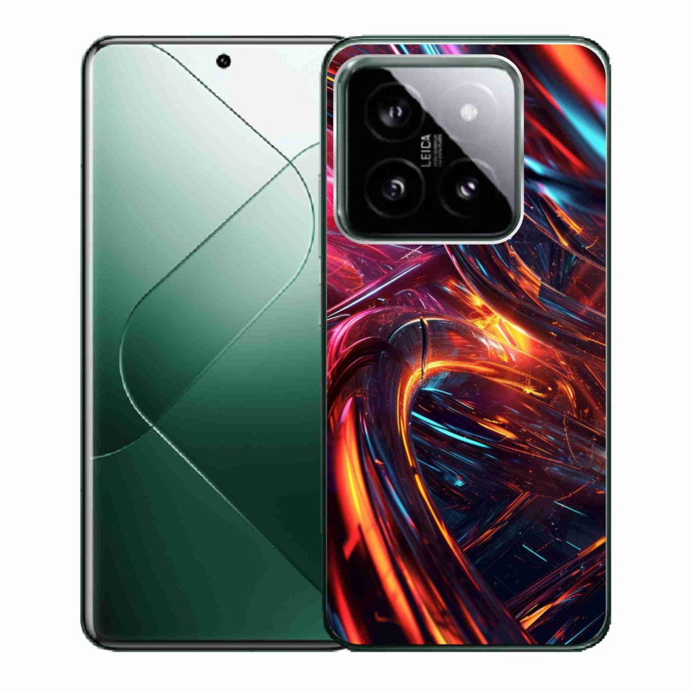 Gelový kryt mmCase na Xiaomi 14 - abstraktní motiv 10