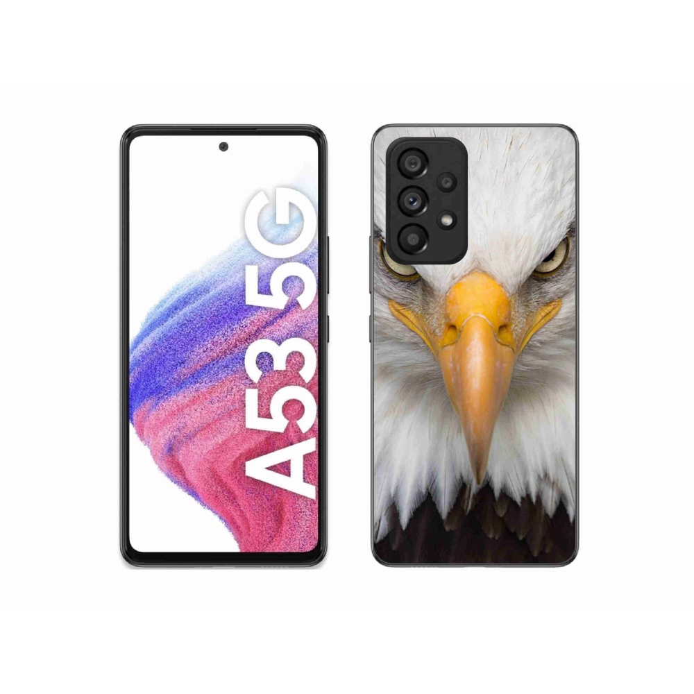 Gelový kryt mmCase na Samsung Galaxy A53 5G - orel