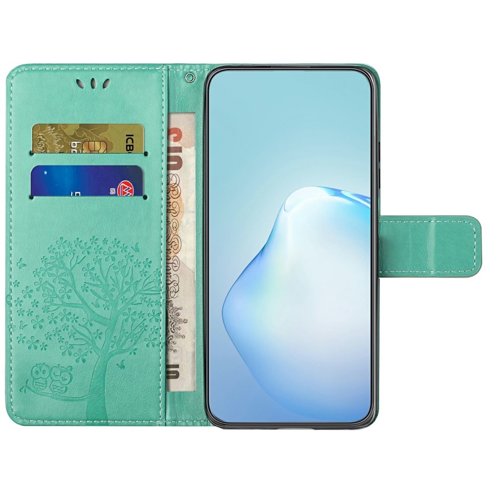 Tree knížkové pouzdro na Samsung Galaxy A26 5G - modrozelené
