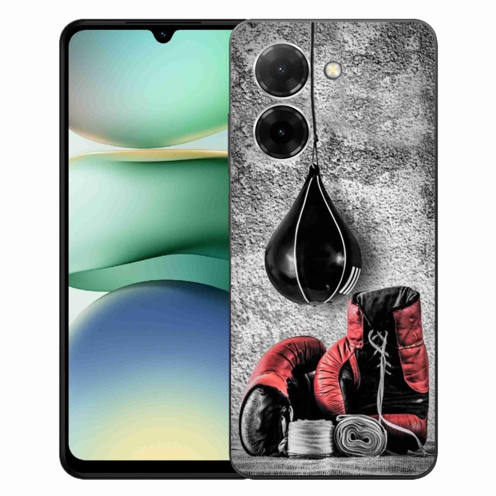 Gelový kryt mmCase na Xiaomi Redmi A5 (171.7x77.8x8.3mm) - boxovací pytel a rukavice
