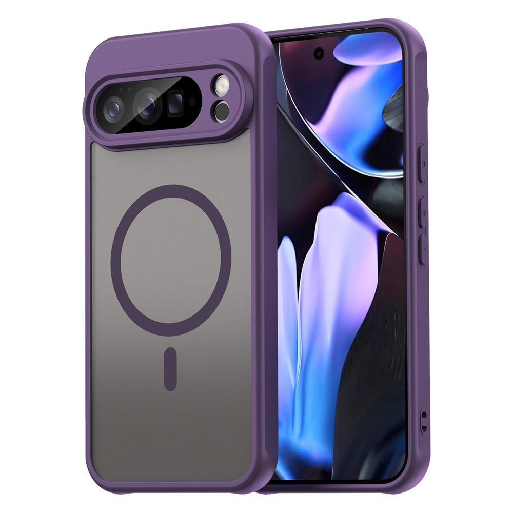 Case matný gelový obal s MagSafe na Google Pixel 10 Pro XL - fialový