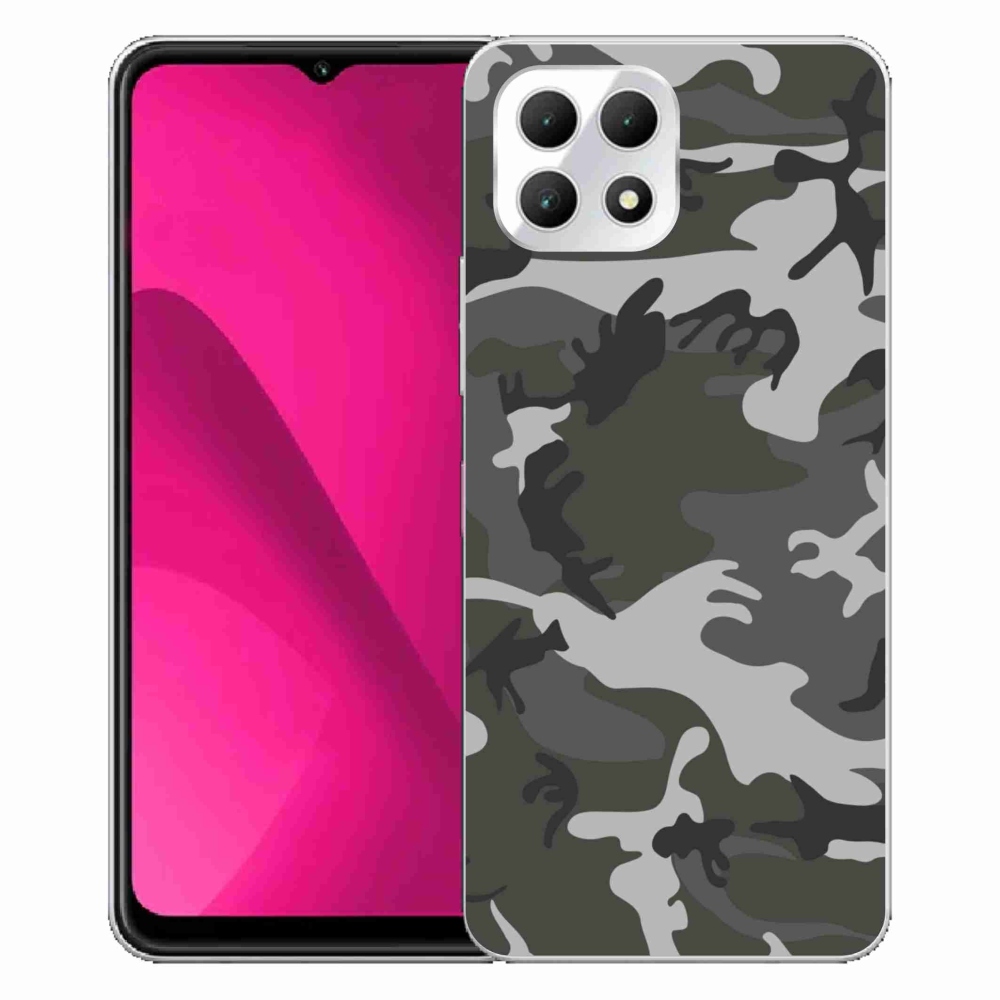 Gelový kryt mmCase na T-Mobile T Phone 2 - maskáčový vzor
