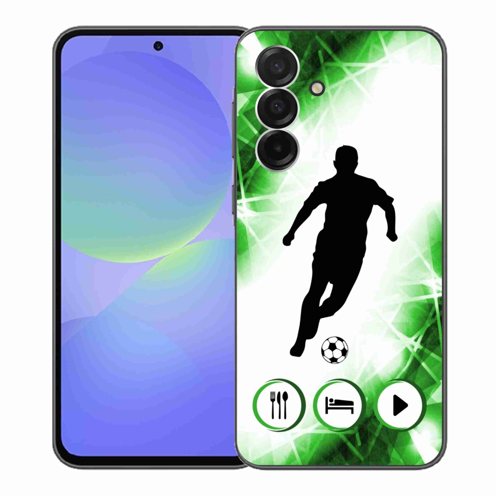 Gelový kryt mmCase na Samsung Galaxy A36 5G - fotbalista