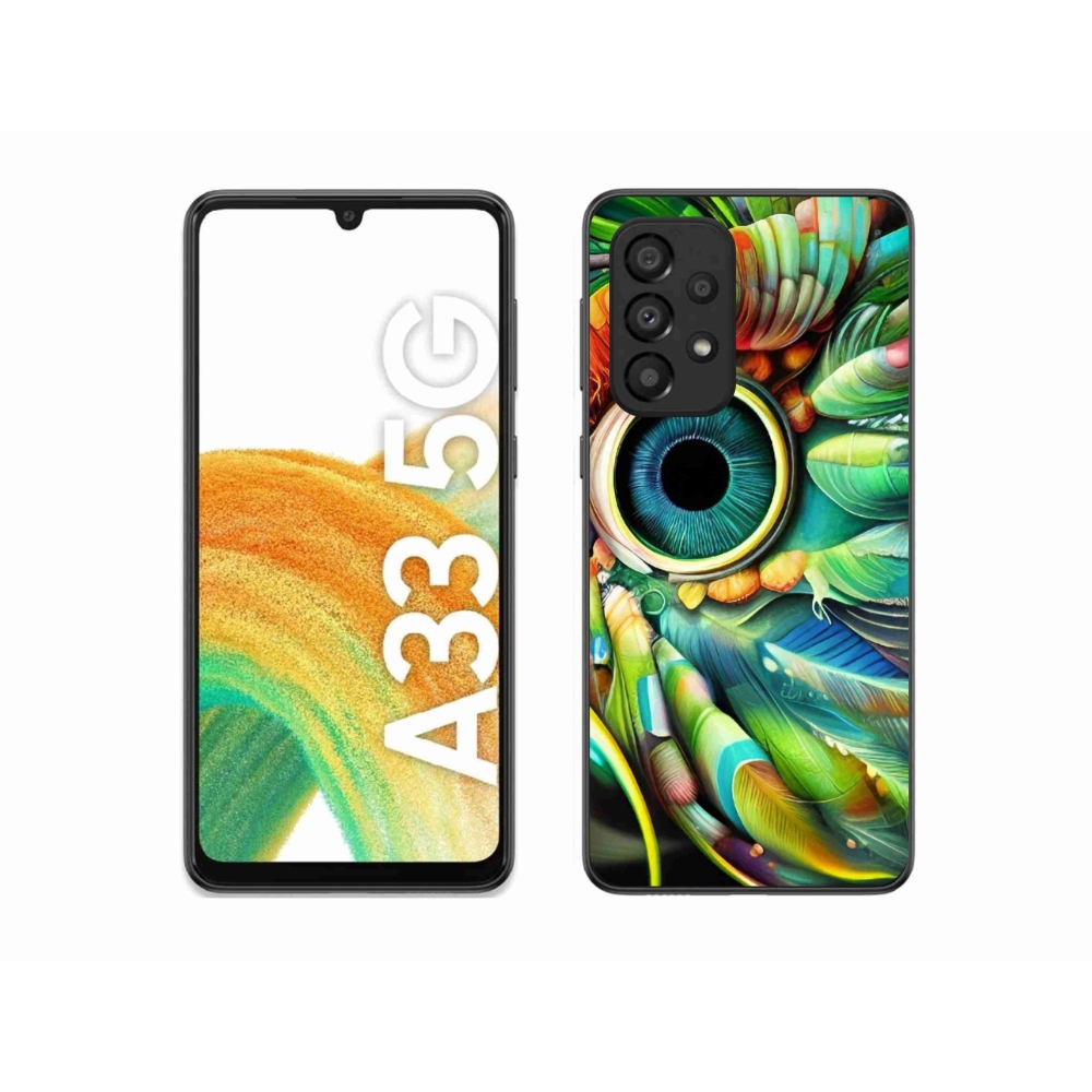 Gelový kryt mmCase na Samsung Galaxy A33 5G - abstraktní motiv 18