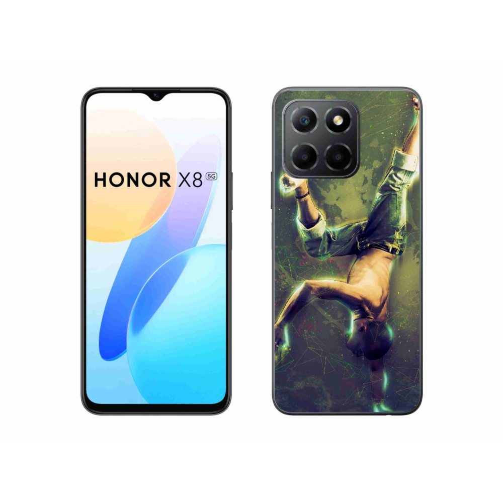 Gelový kryt mmCase na Honor X8 5G - breakdance