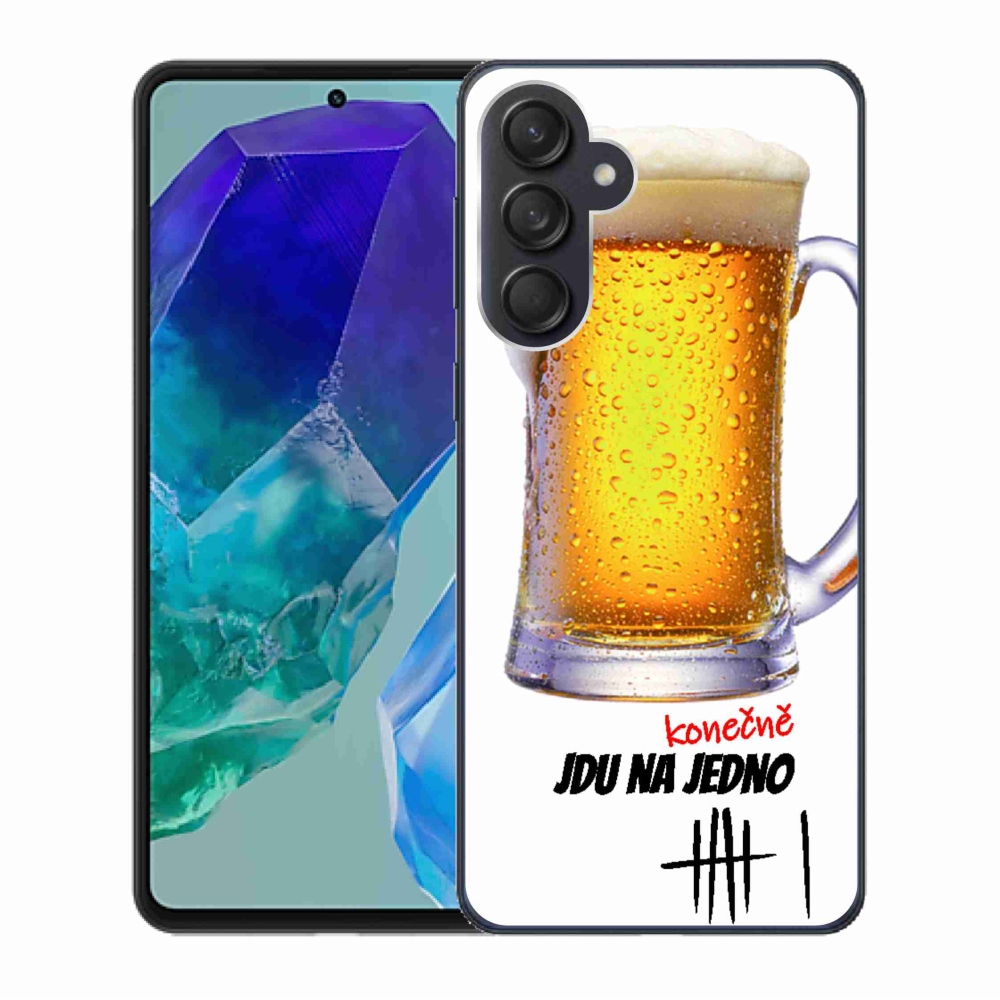 Gelový kryt mmCase na Samsung Galaxy M55 5G - jdu na jedno