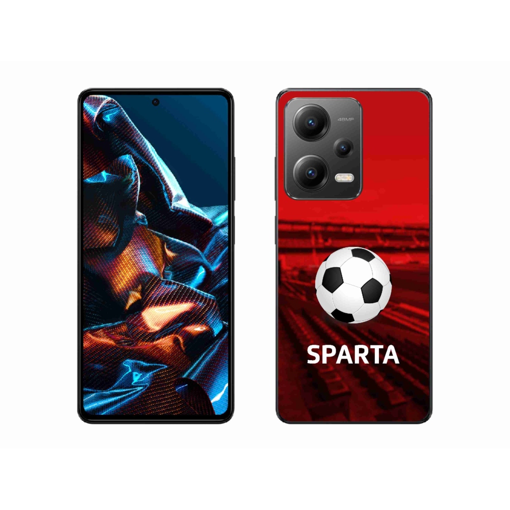 Gelový kryt mmCase na Xiaomi Redmi Note 12 Pro 5G - sparta 1